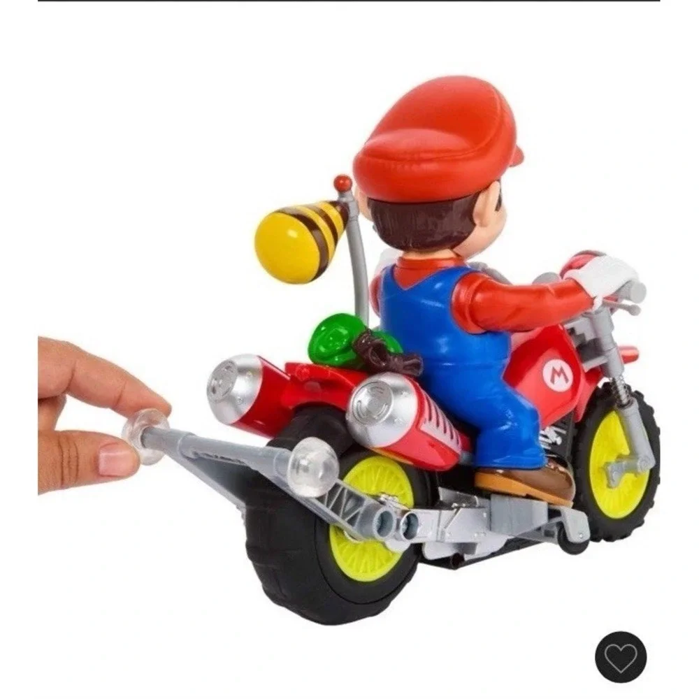 HOT Wheels Mario Wheelie Motocross RC Motorcycle Super Mario Galaxy‎ Movie